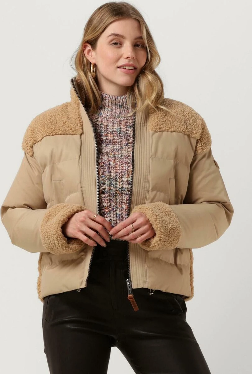 Moscow Porgunnu Jassen Dames - Winterjas - Camel - Maat L 3 Moscow Porgunnu Jassen Dames - Winterjas - Camel - Maat L