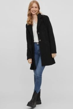 Vila Jas Viliosi Teddy Coat/su - Fav 14061532 Black Dames Maat - 40 -ONLY Winkel 815x1200 11