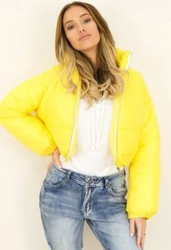 Merkloos Capucine - Dames Zomerjas - CLAUDIA - Yellow-Spring 2022 -Maat One Size