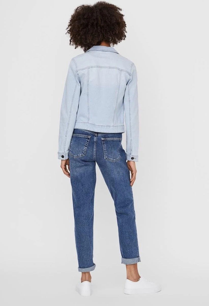 NOISY MAY NMDEBRA L/S DENIM JACKET LB NOOS Dames Jas - Maat S 15 NOISY MAY NMDEBRA L/S DENIM JACKET LB NOOS Dames Jas - Maat S - Afbeelding 13