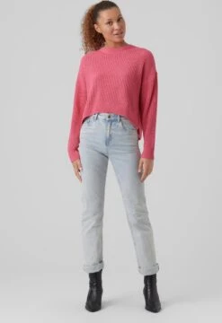 VERO MODA VMSADIE LS O-NECK ROUNDED HEM BLOUSE BF Dames Trui - Maat L -ONLY Winkel 823x1200 14