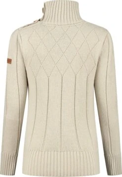 Travelin' Jumper Mora - Dames Trui Winter - Mock Neck - Ecru - Maat XXL 7 Travelin' Jumper Mora - Dames Trui Winter - Mock Neck - Ecru - Maat XXL -ONLY Winkel 829x1200 20