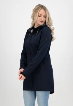 Kjelvik Britt Navy Softshell Parka Jas 44 -ONLY Winkel 830x1200 79