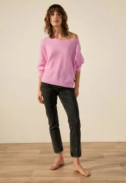 American Vintage Dames Damsville Trui Roze Maat XS/S -ONLY Winkel 831x1200 57