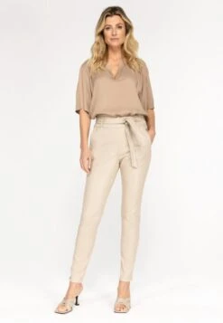 Ibana Dames Peike Pantalon Beige Maat 38