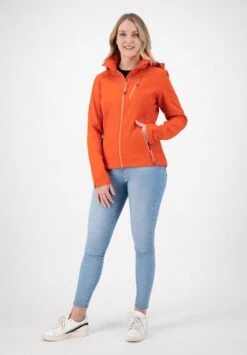 Kjelvik Dames Zomer Softshell Jas Abella Oranje - Maat 46 -ONLY Winkel 834x1200 11