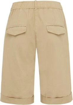 Mexx Bermuda With Roll-up Dames - Donker Zand - Maat L -ONLY Winkel 835x1200 12