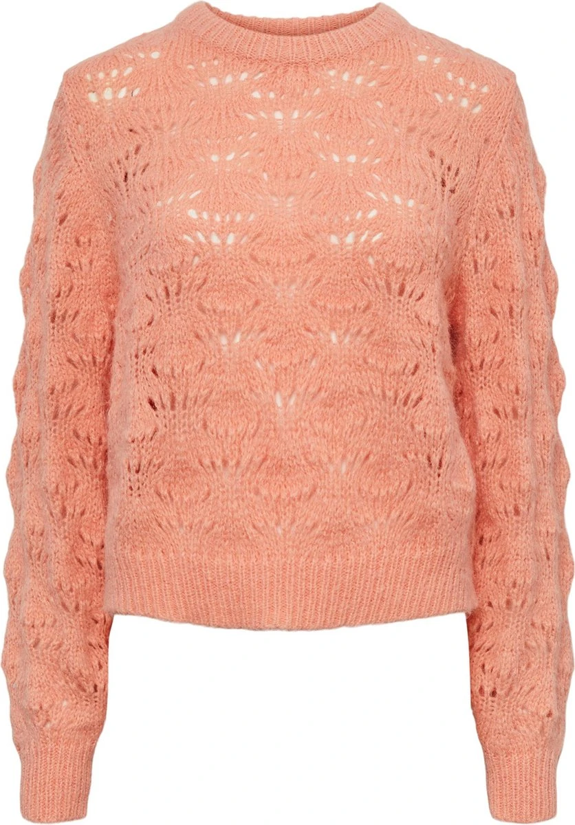 PIECES PCNANCY LS O-NECK KNIT PB BC Dames Trui - Maat S 3 PIECES PCNANCY LS O-NECK KNIT PB BC Dames Trui - Maat S