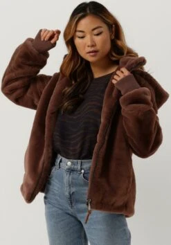 Moscow Evelyn Jassen Dames - Winterjas - Bordeaux - Maat S