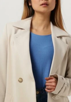 Beaumont Blazer Coat Jassen Dames - Zomerjas - Zand - Maat 38 -ONLY Winkel 839x1200 2