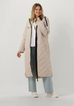 Beaumont Long Padded Parka Jassen Dames - Zomerjas - Creme - Maat 38 -ONLY Winkel 840x1200 108