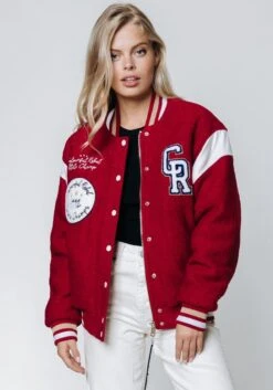 Colourful Rebel Sen Bomber Jacket - L