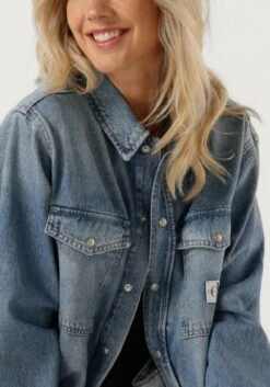 Calvin Klein Utility Shirt Jacket Jassen Dames - Zomerjas - Blauw - Maat S 11 Calvin Klein Utility Shirt Jacket Jassen Dames - Zomerjas - Blauw - Maat S -ONLY Winkel 840x1200 18