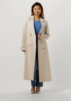Beaumont Blazer Coat Jassen Dames - Zomerjas - Zand - Maat 38