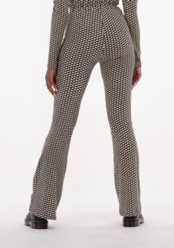 Colourful Rebel Retro Geo Broek Geel Dames - Wijduitlopende Fit - Polyester - S -ONLY Winkel 840x1200 272