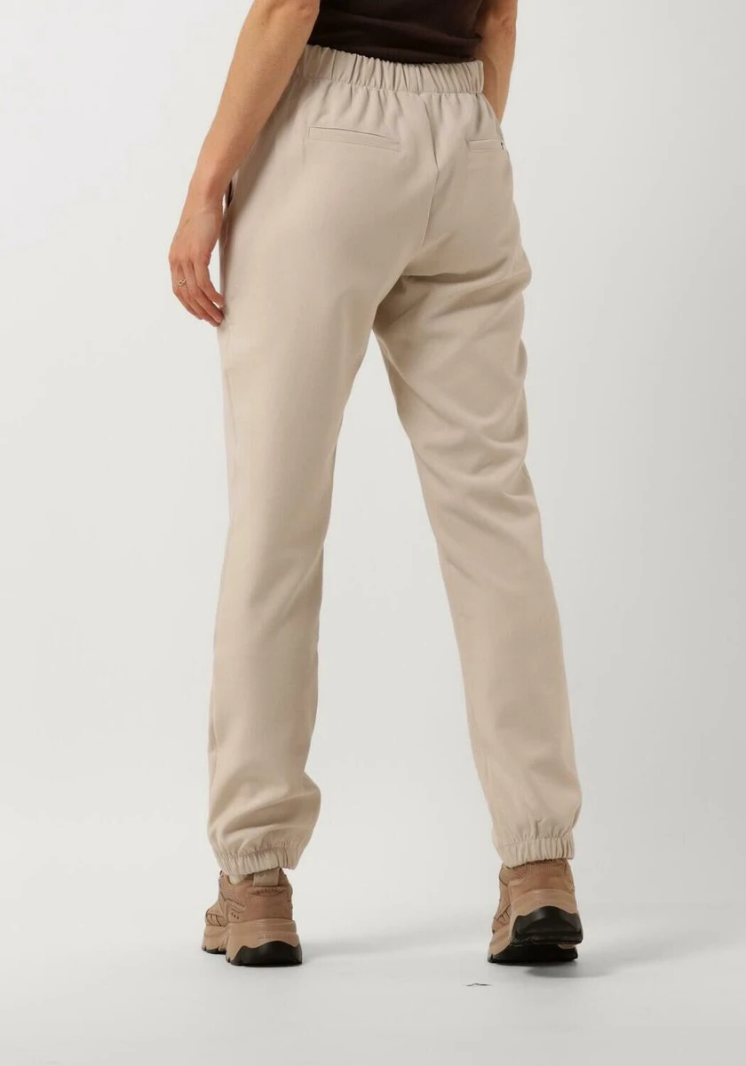 Penn & Ink Trousers Leatherlook Broeken & Jumpsuits Dames - Jeans - Broekpak - Beige - Maat XS 4 Penn & Ink Trousers Leatherlook Broeken & Jumpsuits Dames - Jeans - Broekpak - Beige - Maat XS - Afbeelding 2