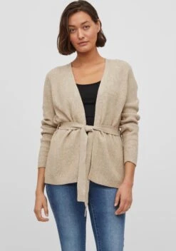 Vila Vest Viril L/s Belt Knit Cardigan 14075866 Natural Melange Dames Maat - M 11 Vila Vest Viril L/s Belt Knit Cardigan 14075866 Natural Melange Dames Maat - M -ONLY Winkel 842x1200 2