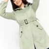 LOLALIZA Korte Trenchcoat - Khaki - Maat 44 -ONLY Winkel 846x1200 9