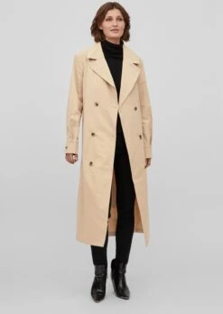 Vila VIMERSIN LONG TRENCHCOAT NOOS Dames Jas Sesame - Maat 38 11 Vila VIMERSIN LONG TRENCHCOAT NOOS Dames Jas Sesame - Maat 38 -ONLY Winkel 851x1200 2