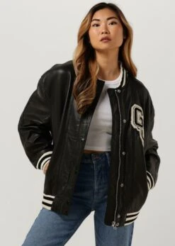 Goosecraft Gc Willow Bomber Jassen Dames - Zomerjas - Zwart - Maat M