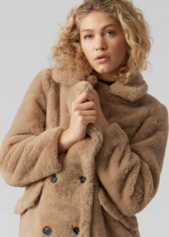 VERO MODA VMSUIELLY LONG FAUX FUR COAT BOOS Dames Jas - Maat M -ONLY Winkel 854x1200 11