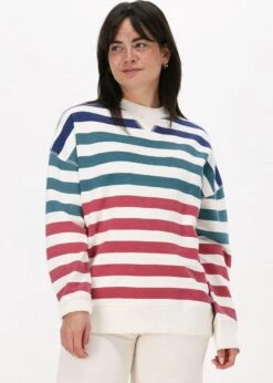 Leon & Harper Suzi Jc55 Stripes Truien & Vesten Dames - Sweater - Hoodie - Vest- Multi - Maat S -ONLY Winkel 857x1200 9