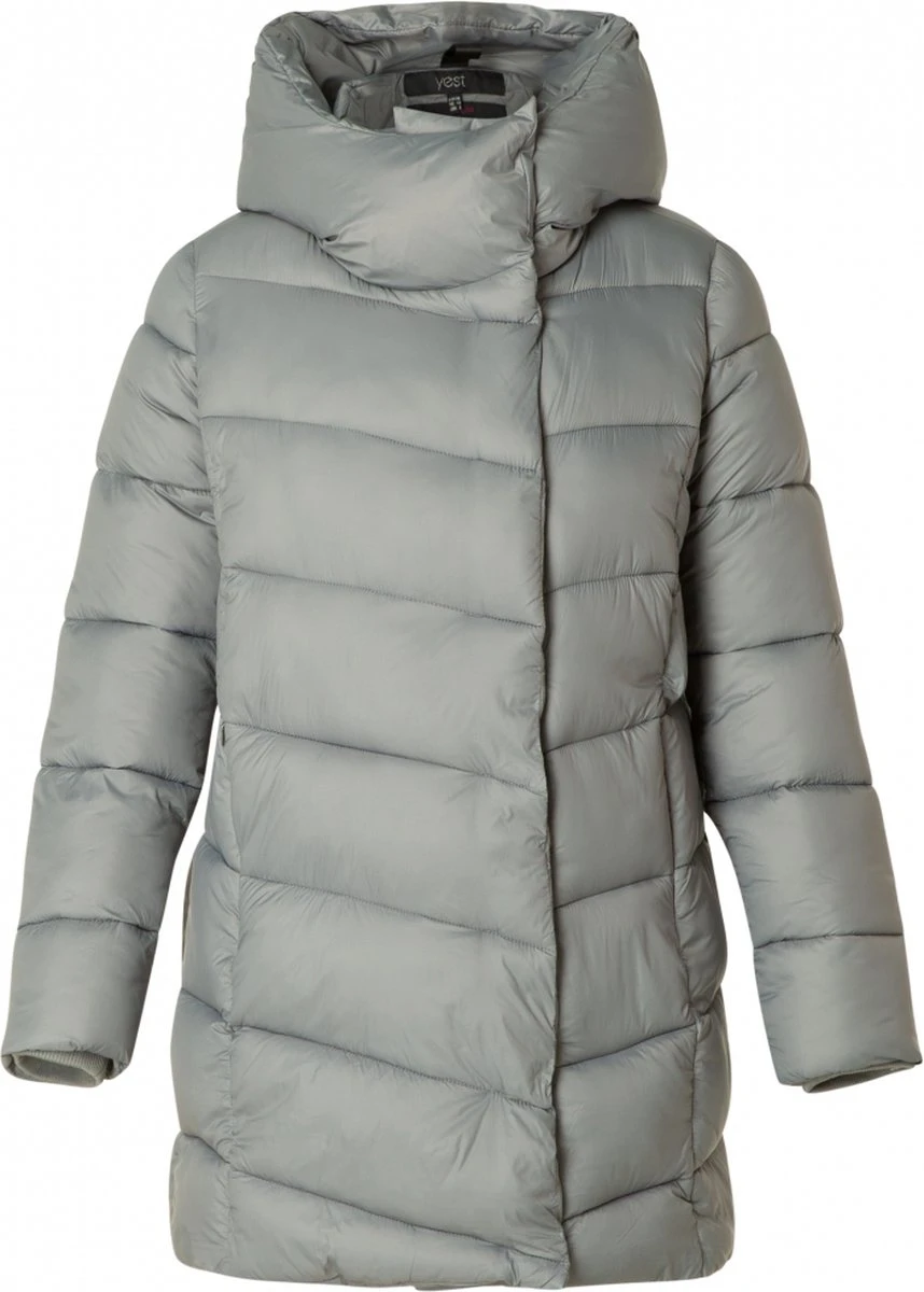 YEST Winter Outerwear Winterjas - Grey - Maat 46 3 YEST Winter Outerwear Winterjas - Grey - Maat 46