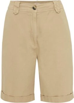 Mexx Bermuda With Roll-up Dames - Donker Zand - Maat L -ONLY Winkel 859x1200 17