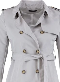 Trendyol Vrouwen Standaard Mouw Double-breasted Trenchcoat -ONLY Winkel 868x1200 7