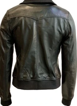 Merkloos Leren Bomber Dames Jas Zwart- Bomberdina - 38 -ONLY Winkel 873x1200 6