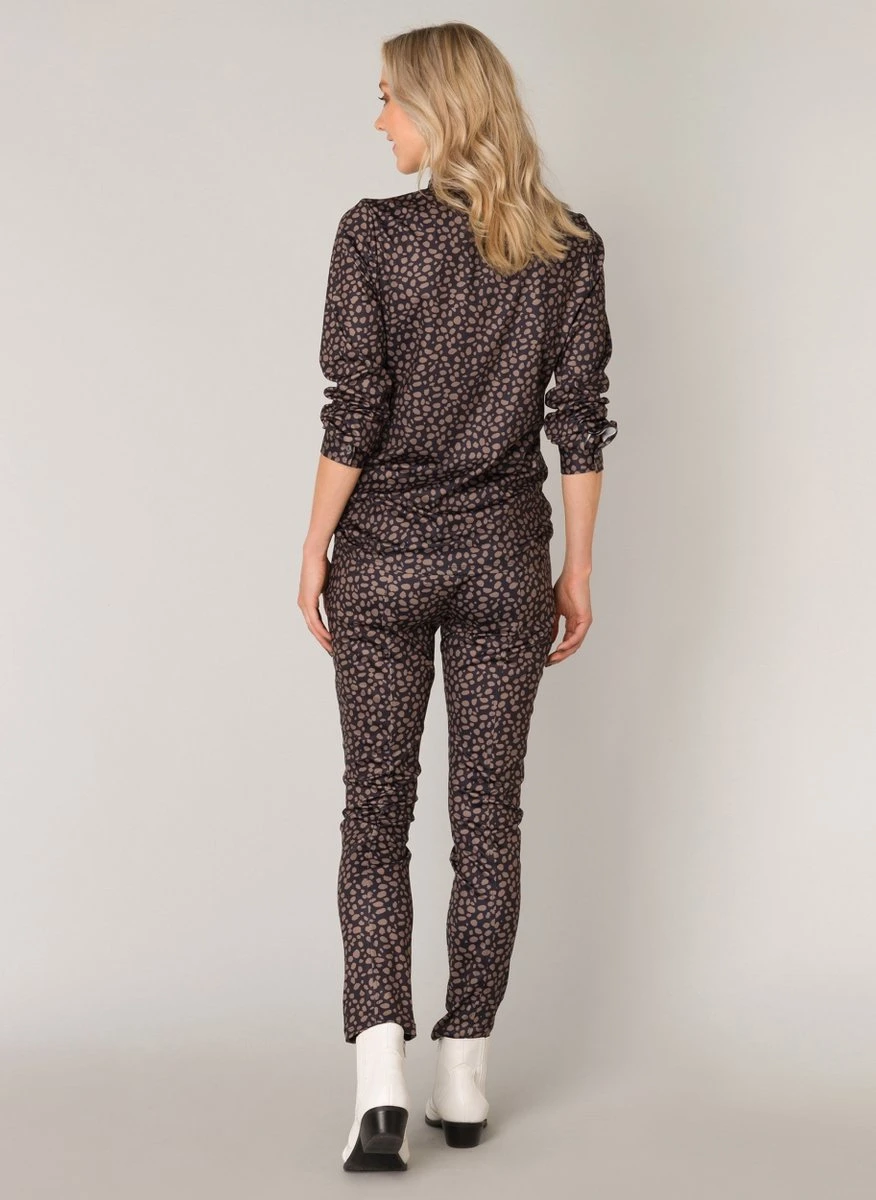 ES&SY Paco Broek - Black/Camel - Maat 40 7 ES&SY Paco Broek - Black/Camel - Maat 40 - Afbeelding 5