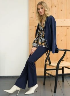 IVY BEAU Pleun Broek - Dark Blue - Maat 46 -ONLY Winkel 876x1200 134