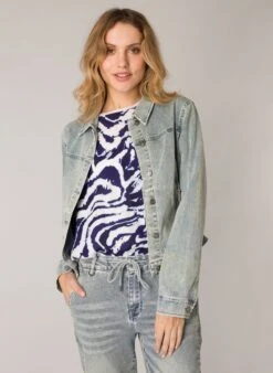 YEST Annelien Essential - Bleach Blue Denim - Maat 48