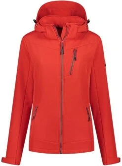 Kjelvik Roxy Rood Dames Softshell Jas 40