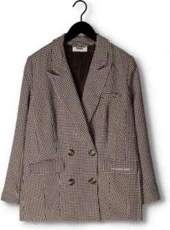 Colourful Rebel Rikki Jacquard Dogtooth Boyfriend Blazer - M -ONLY Winkel 886x1200 16