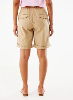 Mexx Bermuda With Roll-up Dames - Donker Zand - Maat L -ONLY Winkel 886x1200 17