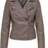 ONLY ONLGEMMA FAUX LEATHER BIKER OTW NOOS Dames Jas - Maat 36 -ONLY Winkel 893x1200