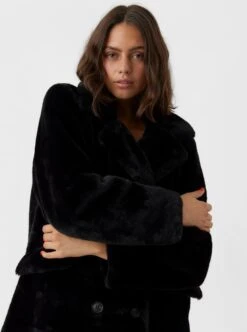 VERO MODA VMSUIELLY LONG FAUX FUR COAT BOOS Dames Jas - Maat M -ONLY Winkel 893x1200 11
