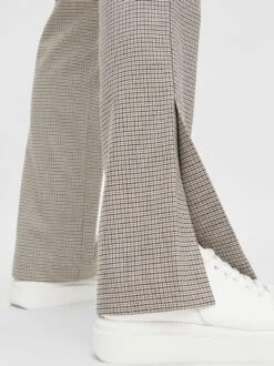 Only Broek Onljoss Mw Flared Slit Check Pant T 15273008 Quarry/dark Olive Dames Maat - W36 X L32 -ONLY Winkel 897x1200 15