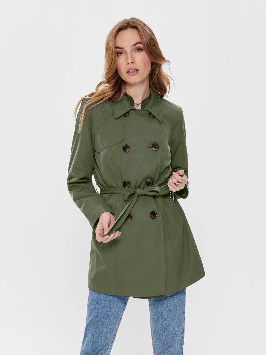 ONLY ONLVALERIE TRENCHCOAT OTW NOOS Dames - Maat L 5 ONLY ONLVALERIE TRENCHCOAT OTW NOOS Dames - Maat L - Afbeelding 3