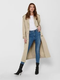 ONLY ONLLINE X-LONG TRENCHCOAT OTW NOOS Dames Trenchcoat - Maat XL -ONLY Winkel 900x1200 11