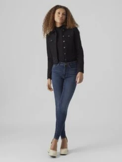 VERO MODA VMLUNA LS SLIM DNM JACKET MIX GA NOOS Dames Jas - Maat M -ONLY Winkel 900x1200 207