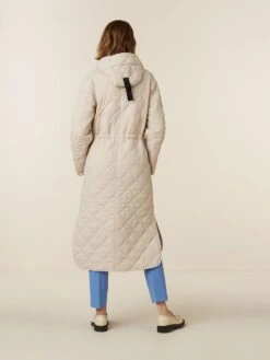 Beaumont Long Padded Parka Jassen Dames - Zomerjas - Creme - Maat 38 -ONLY Winkel 900x1200 224