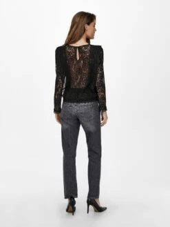 ONLY ONLKARO L/S LACE TOP WVN Dames T-shirts - Maat XL -ONLY Winkel 900x1200 290