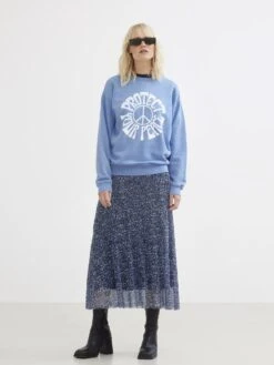 Catwalk Junkie Sw Peace Truien & Vesten Dames - Sweater - Hoodie - Vest- Blauw - Maat L -ONLY Winkel 900x1200 315