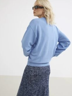 Catwalk Junkie Sw Peace Truien & Vesten Dames - Sweater - Hoodie - Vest- Blauw - Maat L -ONLY Winkel 900x1200 316