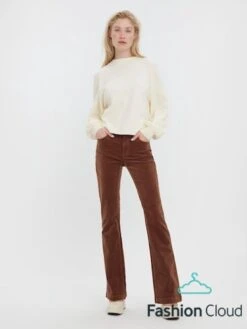 VERO MODA VMNANCY HIGHNECK VOLUME BLOUSE GA BOO Dames Trui - Maat M -ONLY Winkel 900x1200 319