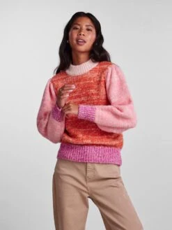 PIECES PCFELISIA 3/4 HIGH NECK WOOL KNIT Dames Trui - Maat XS -ONLY Winkel 900x1200 329