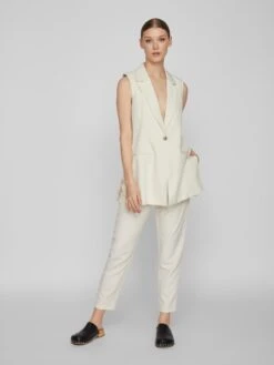Vila VIMYA S/L VEST Dames Gilet Birch - Maat 40 -ONLY Winkel 900x1200 33