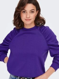 ONLY ONLEVERY L/S RUSHED SWEATSHIRT PNT Dames Trui - Maat S -ONLY Winkel 900x1200 339